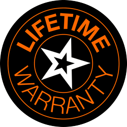 lifetime warranty logo of POWERHAND AIR