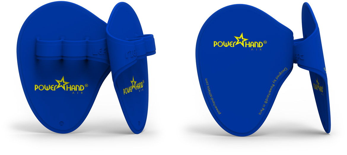 powerhand air dark blue pairs on white background